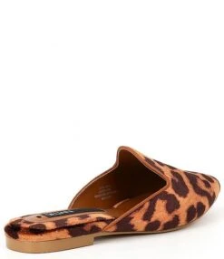 Deltan Luna Velvet Leopard Pointed Toe Dress Mules -Hummel Winkel 00000000 zi b4975467 c0e6 4552 83cf 7075d048b920 01 ai