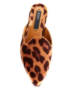 Deltan Luna Velvet Leopard Pointed Toe Dress Mules -Hummel Winkel 00000000 zi b4975467 c0e6 4552 83cf 7075d048b920 04 ai