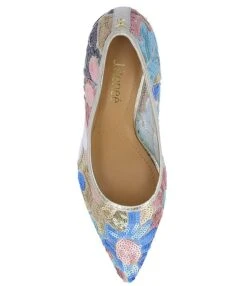 J. Renee Kanan Sequin Floral Dress Pumps -Hummel Winkel 00000000 zi b4ad0373 aab0 4b4c 9767 67f60f415c59 06 ai