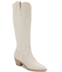 Dolce Vita Solei Embossed Leather Western Tall Boots -Hummel Winkel 00000000 zi b5fdf304 a754 436d 8523 33a41adb7303