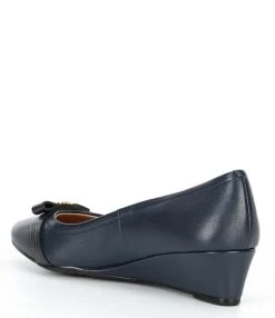 Cole Haan Malta Leather Wedges