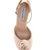Steve Madden Luminesce Suede Flower Platform Dress Sandals