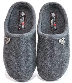 HAFLINGER Herzerl Wool Mule Slippers -Hummel Winkel 00000000 zi bb7f2a7b 38f3 45bb bbfd ed5b2e544d30