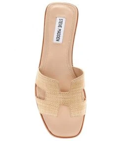 Steve Madden Hadyn Raffia Flat Slide Sandals -Hummel Winkel 00000000 zi be789c02 76d9 46b2 89cb 774d25d64737 04 ai