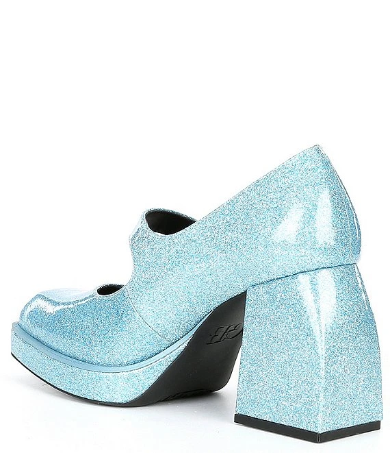 GB 2-Night Glitter Mary Jane Platform Pumps 8 GB 2-Night Glitter Mary Jane Platform Pumps - Afbeelding 6