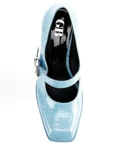 GB 2-Night Glitter Mary Jane Platform Pumps