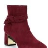 Alex Marie Dashauna Suede Ankle Bow Booties -Hummel Winkel 00000000 zi c0f9f105 0c12 44ac 92e6 285c689083d2
