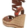 Sam Edelman Vaughan Paisley Ankle Wrap Platform Wedge Espadrille Sandals -Hummel Winkel 00000000 zi c1c615c1 72ce 4d2f b251 9f8b098a1f58 03 ai