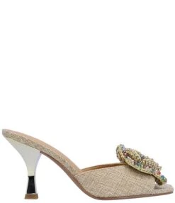 J. Renee Abalina Crochet Beaded Ornament Dress Slide Sandals -Hummel Winkel 00000000 zi c25f6743 2e8c 407f bf07 d3fce9071e13 01 ai