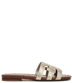 Sam Edelman Bay Metallic Double E Logo Slide Sandals -Hummel Winkel 00000000 zi c29ab414 f94d 438b 81eb 23d0c51a6a1a 01 ai
