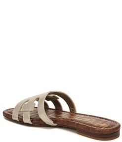 Sam Edelman Bay Metallic Double E Logo Slide Sandals -Hummel Winkel 00000000 zi c29ab414 f94d 438b 81eb 23d0c51a6a1a 04 ai