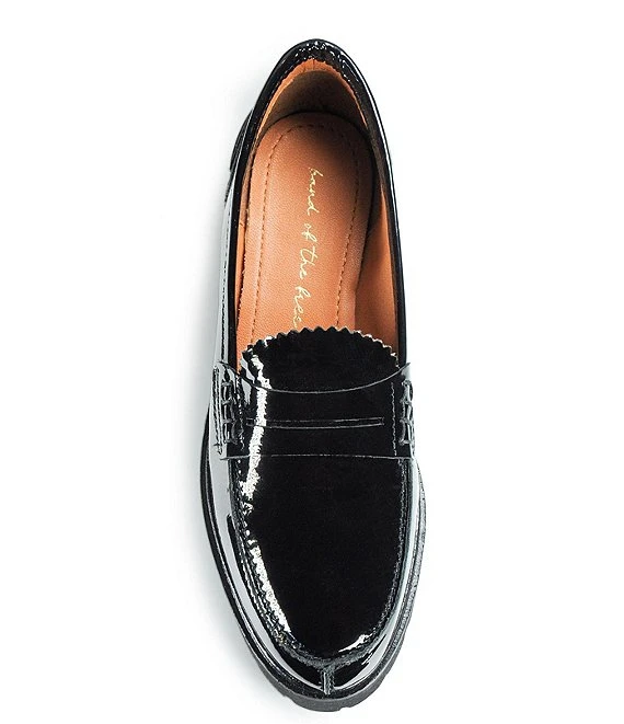 Band Of The Free Alder Patent Leather Lug Sole Penny Loafers 4 Band Of The Free Alder Patent Leather Lug Sole Penny Loafers - Afbeelding 2