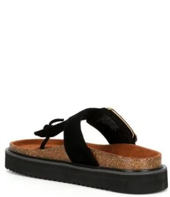 Kurt Geiger London Eagle Buckle T-Bar Platform Thong Sandals 12 Kurt Geiger London Eagle Buckle T-Bar Platform Thong Sandals -Hummel Winkel 00000000 zi c8e535be 5a95 4279 a762 194e8e2c843c 02 ai