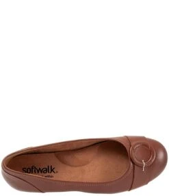 SoftWalk Savannah Leather Buckled Slip-On Flats -Hummel Winkel 00000000 zi c938f7f2 7e3c 48be 9596 572db791d166 06 ai