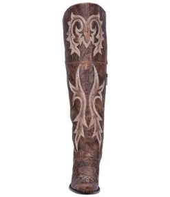 Dan Post Jilted Leather Over-The-Knee Western Boots -Hummel Winkel 00000000 zi c9863213 1f4a 4cd9 8e28 b86b34fba58c 04 ai