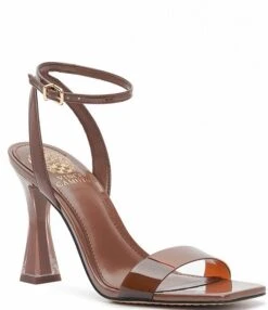 Vince Camuto Rabenie Tinted Vinyl Patent Ankle Strap Ice Cube Heel Dress Sandals -Hummel Winkel 00000000 zi c9e9901a 6b42 490d ae0d b60ffd2a1db8