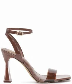 Vince Camuto Rabenie Tinted Vinyl Patent Ankle Strap Ice Cube Heel Dress Sandals -Hummel Winkel 00000000 zi c9e9901a 6b42 490d ae0d b60ffd2a1db8 01 ai
