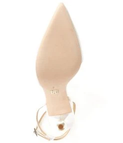 Badgley Mischka Indie Satin Pearl Heel Pumps