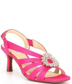 Alex Marie Alise Satin Rhinestone Ornament Ankle Strap Dress Sandals -Hummel Winkel 00000000 zi cbd3c8bc 8c42 4fd2 a627 8b8bdb067165