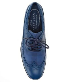 Cole Haan Men's ØriginalGrand Waterproof Leather Check Golf Shoes -Hummel Winkel 00000000 zi ceff9605 344e 46a9 b414 74cdaf78b8b8 04 ai