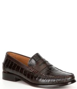 Flag LTD. Men's Dean Crocodile Embossed Leather Penny Loafers 11 Flag LTD. Men's Dean Crocodile Embossed Leather Penny Loafers -Hummel Winkel 00000000 zi cf98adb8 9589 4460 97aa f8b9457d61b9