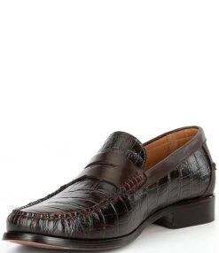 Flag LTD. Men's Dean Crocodile Embossed Leather Penny Loafers 10 Flag LTD. Men's Dean Crocodile Embossed Leather Penny Loafers -Hummel Winkel 00000000 zi cf98adb8 9589 4460 97aa f8b9457d61b9 03 ai