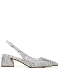 Franco Sarto Racer 3 Rhinestone Fabric Sling Pumps -Hummel Winkel 00000000 zi cfc49c97 3de1 49b5 be97 f6bce5aa8960 01 ai