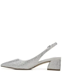 Franco Sarto Racer 3 Rhinestone Fabric Sling Pumps -Hummel Winkel 00000000 zi cfc49c97 3de1 49b5 be97 f6bce5aa8960 04 ai