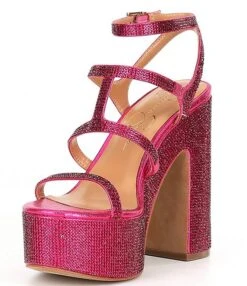 Jessica Simpson Meitini Rhinestone Caged Platform Dress Sandals 10 Jessica Simpson Meitini Rhinestone Caged Platform Dress Sandals -Hummel Winkel 00000000 zi cfee548c a2e0 423e ad49 aca158e6c0fa 03 ai