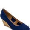 Andre Assous Khloe Suede Cork Wedge Pumps 1 Andre Assous Khloe Suede Cork Wedge Pumps -Hummel Winkel 00000000 zi d0a77537 eb00 4c41 80cc 1ba79b98e68a