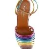 Kurt Geiger London Pierra Rainbow Metallic Leather Ankle Strap Platform Sandals -Hummel Winkel 00000000 zi d1280792 1d5c 48bf b124 9f32cfb130d5 04 ai