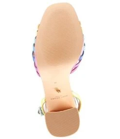 Kurt Geiger London Pierra Rainbow Metallic Leather Ankle Strap Platform Sandals -Hummel Winkel 00000000 zi d1280792 1d5c 48bf b124 9f32cfb130d5 05 ai