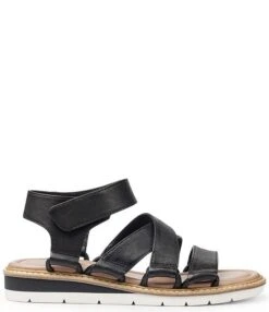 Me Too Andres Leather Gladiator Sandals -Hummel Winkel 00000000 zi d137b278 5780 466e 9b46 36f53602b845 01 ai