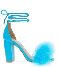 BCBGeneration Biny Feather Pom Ankle Tie Dress Sandals 12 BCBGeneration Biny Feather Pom Ankle Tie Dress Sandals -Hummel Winkel 00000000 zi d2417bea 2f59 405f 8d69 ff8d9123d577 01 ai