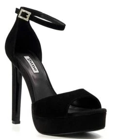 Dune London Mascots Suede Platform Dress Sandals