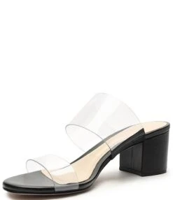 Schutz Victorie Clear Vinyl Block Heel Dress Sandals -Hummel Winkel 00000000 zi d4f7642a adf0 4494 ac31 cd893efdcd4c 05 ai