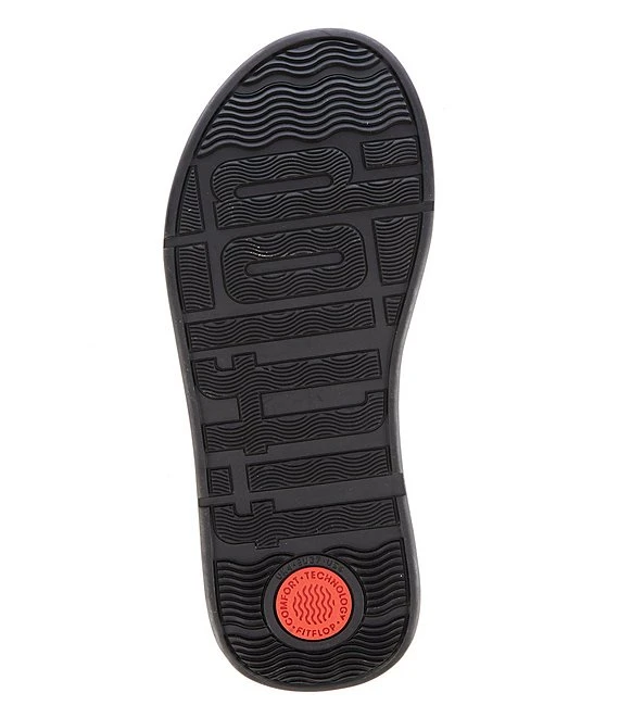 FitFlop F-mode Leather Platform Thong Sandals 7 FitFlop F-mode Leather Platform Thong Sandals - Afbeelding 5