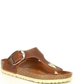 Birkenstock Women's Gizeh Big Buckle Oiled Leather Thong Sandals 10 Birkenstock Women's Gizeh Big Buckle Oiled Leather Thong Sandals -Hummel Winkel 00000000 zi d7a044ce 8e51 48dc b0f9 933f2aff1212