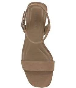 Vince Camuto Herrica Nubuck Stacked Heel Sandals -Hummel Winkel 00000000 zi d816055e 285b 47c8 8243 b9a236857316 05 ai