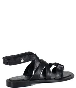 Diba True Chill Thrill Leather Gladiator Flat Toe Loop Thong Sandals -Hummel Winkel 00000000 zi d95a311c 1bce 496c ab00 bb02db4391a4 01 ai