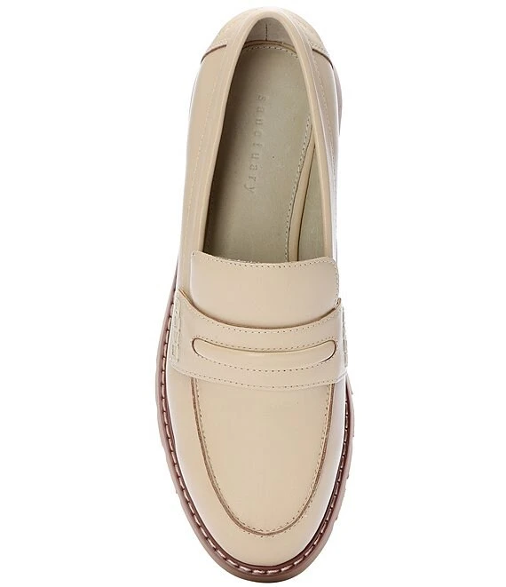 Sanctuary Westside Leather Lug Sole Loafers 3 Sanctuary Westside Leather Lug Sole Loafers