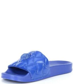 Kurt Geiger London Men's Milo Eagle Slides -Hummel Winkel 00000000 zi dec2f9da 08cf 4c13 a6e9 c5ed598a2bbb 03 ai