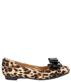 J. Renee Vesey Leopard Print Bow Dress Flats -Hummel Winkel 00000000 zi e05f3220 24ad 4c7f b731 dcf6df2ebce6 01 ai