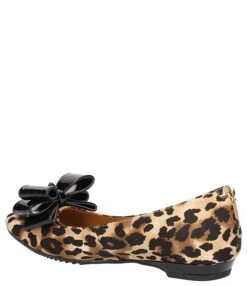 J. Renee Vesey Leopard Print Bow Dress Flats -Hummel Winkel 00000000 zi e05f3220 24ad 4c7f b731 dcf6df2ebce6 03 ai