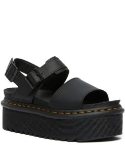 Dr. Martens Women's Voss Quad Platform Matte Sandals 10 Dr. Martens Women's Voss Quad Platform Matte Sandals -Hummel Winkel 00000000 zi e3ed2c95 3adb 4536 92d9 e08c62d50319
