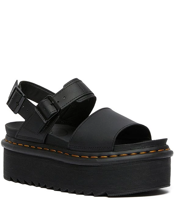 Dr. Martens Women's Voss Quad Platform Matte Sandals 5 Dr. Martens Women's Voss Quad Platform Matte Sandals - Afbeelding 3