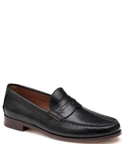Johnston & Murphy Collection Men's Baldwin Leather Penny Loafers -Hummel Winkel 00000000 zi e5b9c769 123f 4179 9b29 26f5a48db9d2