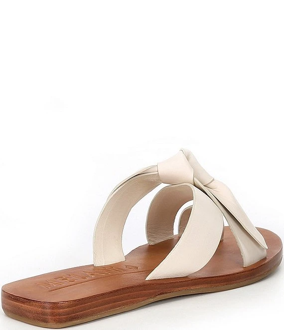 Antonio Melani Loyren Knotted Leather Thong Flat Sandals 8 Antonio Melani Loyren Knotted Leather Thong Flat Sandals - Afbeelding 6