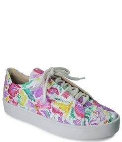 Band Of The Free Jupiter Floral Print Snake Embossed Leather Platform Sneakers -Hummel Winkel 00000000 zi e8bb2233 bf54 45b6 9129 ba1f762af676
