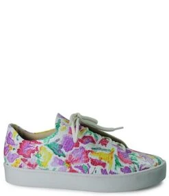Band Of The Free Jupiter Floral Print Snake Embossed Leather Platform Sneakers -Hummel Winkel 00000000 zi e8bb2233 bf54 45b6 9129 ba1f762af676 01 ai
